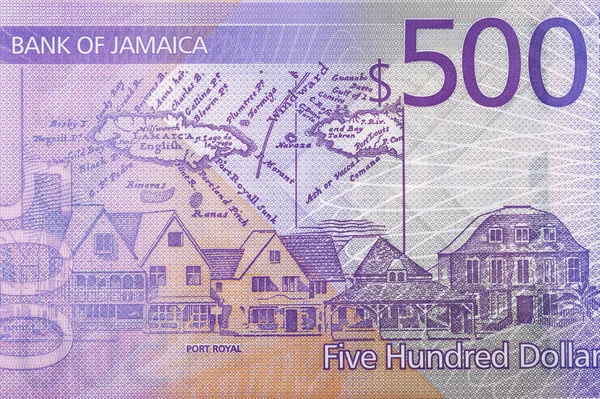 Port Royal Jamaican Money Dollar — Stock Photo, Image