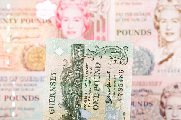 Guernsey money - pound a business backgroun