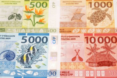 Fransız Pasifik Toprakları parası - Franc bir iş geçmişi