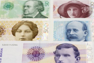 Norveç parası - Krone iş geçmişi