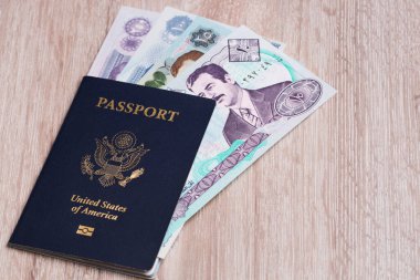Irak paralı Amerikan pasaportu - Dinar