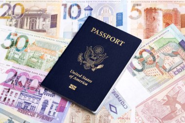 Beyaz Rusya parasıyla Amerikan pasaportu - Ruble