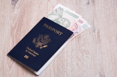 Transnistria paralı Amerikan pasaportu - ruble