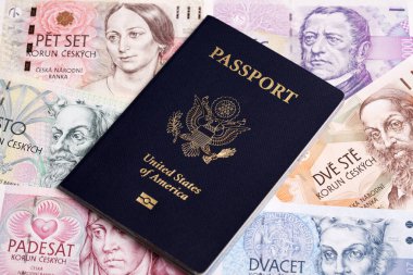 Çek parasıyla Amerikan pasaportu - Koruna