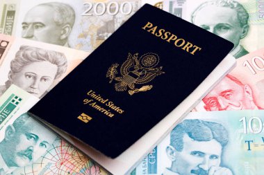 Sırp parasıyla Amerikan pasaportu - Dinar