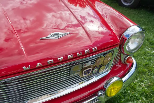 stock image Wartburg W 312 Hard-top coupe 300 from 1967 exposed during the 47. International Oldtimer-Meeting 2024 in Baden-Baden, Germany.