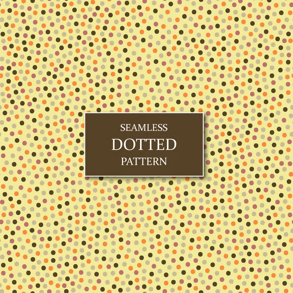 Polka Dot Простий Безшовний Візерунок Барвистий Вінтажний Мозаїчний Дизайн Векторний — стоковий вектор