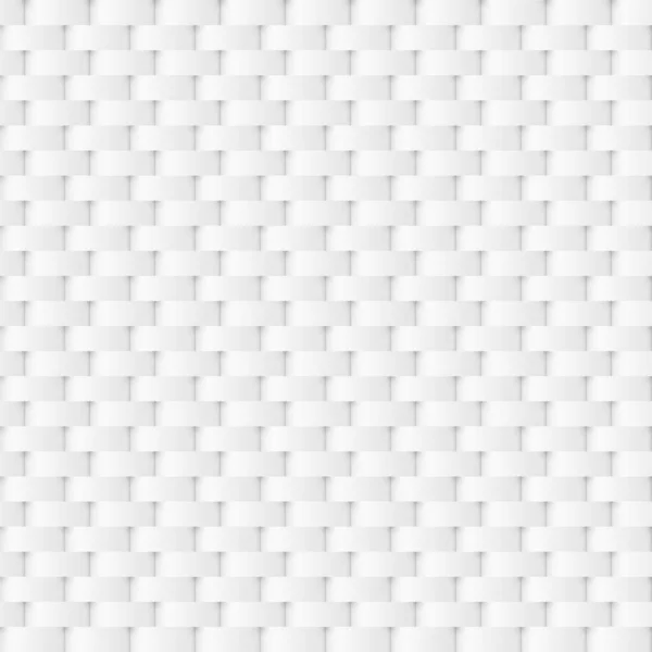 Белая Бесшовная Декоративная Текстура Геометрический Творческий Дизайн Векторный Повторяющийся Фон — стоковый вектор