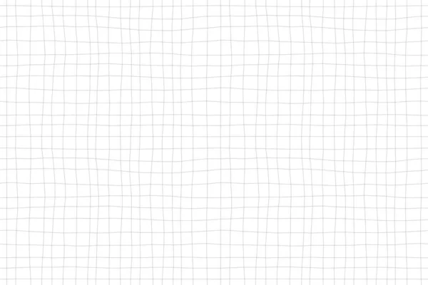 Vektörsüz Geometrik Desen Çiziyor Şebeke Çizgili Beyaz Arka Plan Çizimi — Stok Vektör