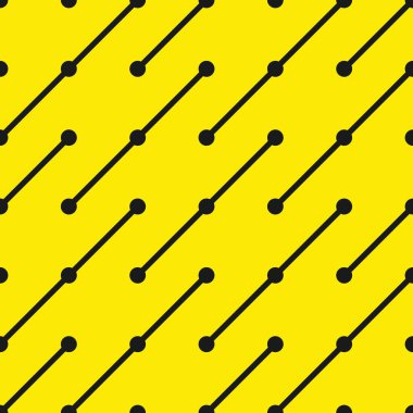 Vector seamless geometric pattern. Repeatable striped yellow background. Modern stylish endless print.