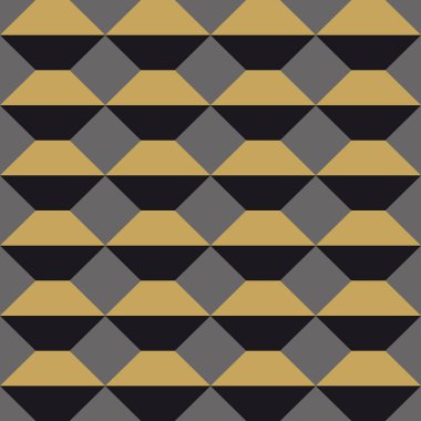 Vektörsüz geometrik soyut desen. Modern simetrik doku. Retro arkaplan - tekrarlanabilir yazdırma.