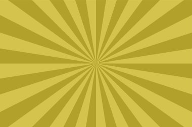 Klasik retro çizgili arka plan. Klasik radyal sanat baskısı. Tasarım ve fikirleriniz için soyut pop vektör çizim kalıbı. Kart, poster, pankart gibi kullanılabilir.