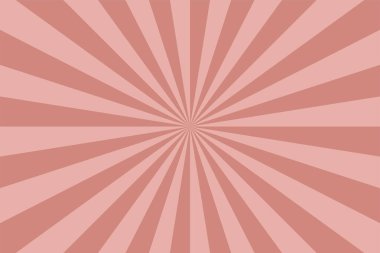 Klasik renk retro çizgili arka plan. Klasik radyal sanat baskısı. Tasarım ve fikirleriniz için soyut pop vektör çizim kalıbı. Kart, poster, pankart gibi kullanılabilir.