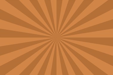 Esmer klasik çizgili arka plan. Klasik radyal sanat baskısı. Tasarım ve fikirleriniz için soyut pop vektör çizim kalıbı. Kart, poster, pankart gibi kullanılabilir.