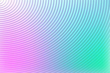 Parlak gradyan soyut holografik arkaplan. Dijital renkli eğri çizgileri. Tasarımınız ve fikirleriniz için modern çizgili baskı.