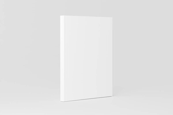 Обложка книги "Белый бланк" для презентации дизайна
