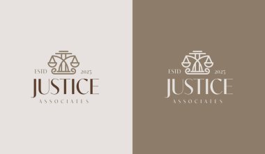 Law Firm Pillar Law Office Lawyer Logo. Universal creative premium symbol. Vector sign icon logo template. Vector illustration clipart