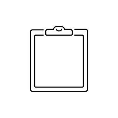 Pano Satırı Simgesi. Mobil konsept ve web tasarımı için doğrusal biçim işareti. Taslak vektör simgesi.