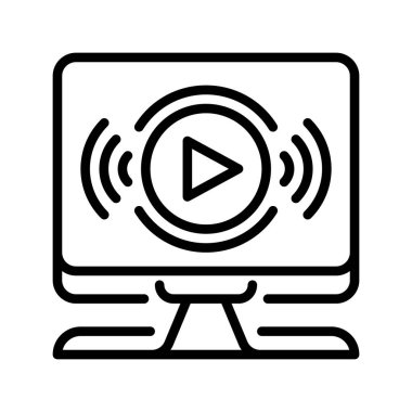 Akış çizgisi simgesi. Evrensel yaratıcı prim sembolü. Vektör simgesi logo şablonu. Vektör illüstrasyonu