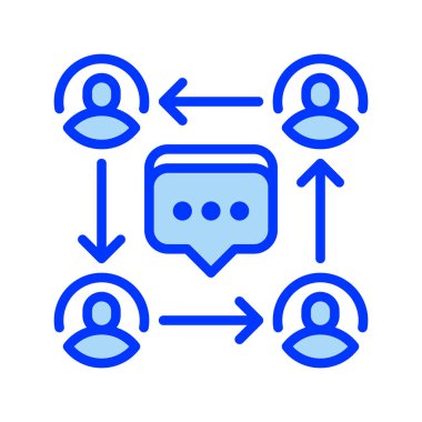 Çalışanların nişan çizgisi simgesi. Evrensel yaratıcı prim sembolü. Vektör simgesi logo şablonu. Vektör illüstrasyonu