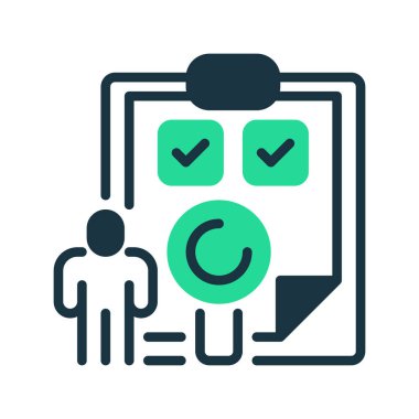 Arkaplan kontrol çizgisi simgesi. Evrensel yaratıcı prim sembolü. Vektör simgesi logo şablonu. Vektör illüstrasyonu