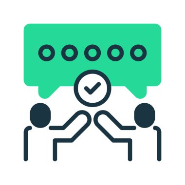 İletişim hattı simgesi. Evrensel yaratıcı prim sembolü. Vektör simgesi logo şablonu. Vektör illüstrasyonu