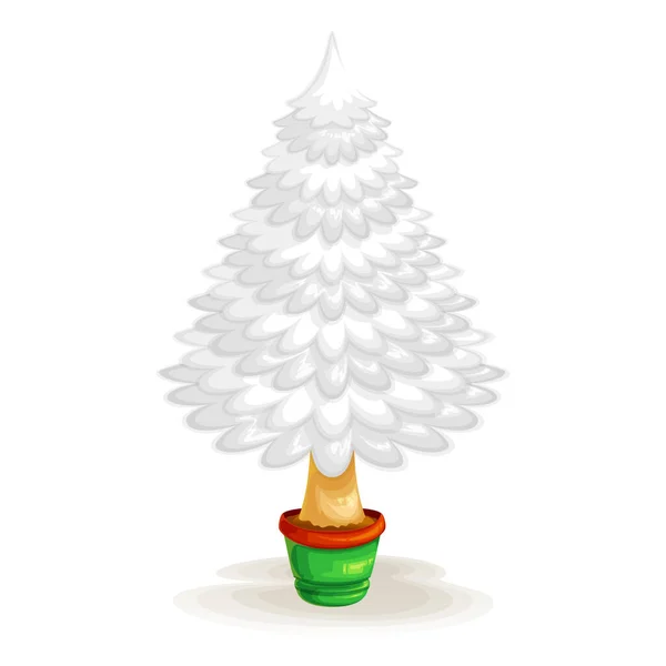 Uma Árvore Natal Muito Agradável — Fotografia de Stock