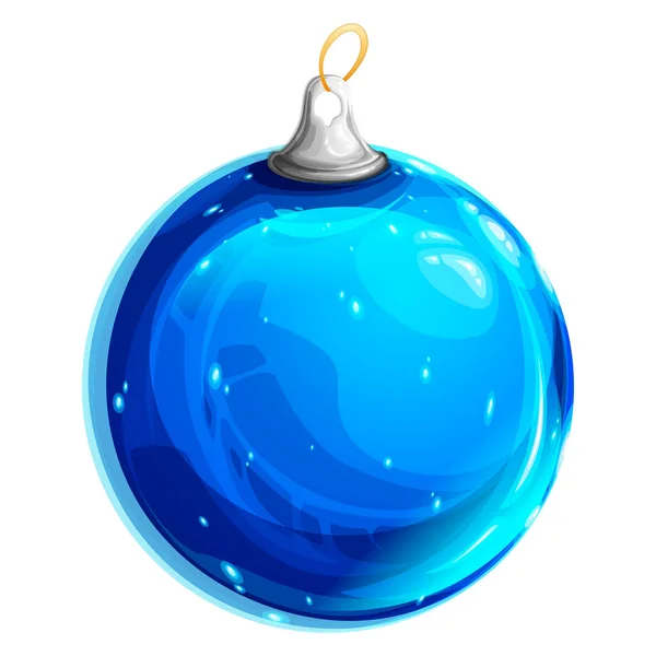 Very Beautiful Colorful Shiny Christmas Sphere — Stock Photo, Image