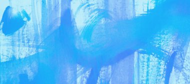 Mavi tonlarda serin bir suluboya arka planı olan desenli bir kağıt..