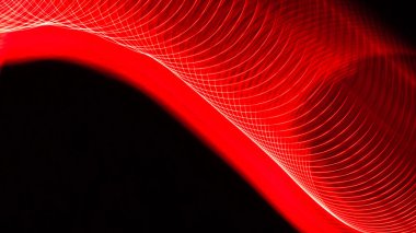 Özet: Siyah Arkaplanda İlginç Renk Girdapları