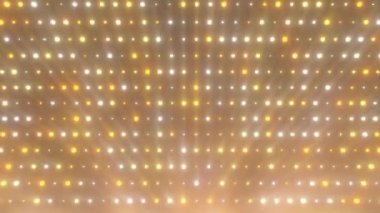 Güzel Altın Parlayan Parlak Leke Işıklar Yükseliyor - 4K Kusursuz VJ Döngü Hareketi Arkaplan Canlandırması
