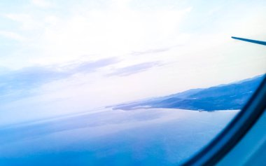 Güzel Meksika 'da Oaxaca kıyılarında uçmak..