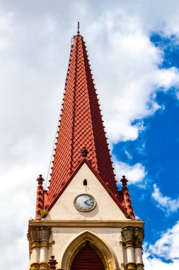 Iglesia Nuestra Senora de la Merced church architecture in Merced San Jose Costa Rica in Central America.
