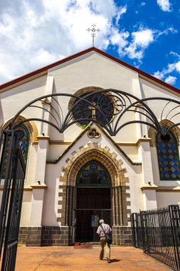 Iglesia Nuestra Seora de la Merced church architecture in Merced San Jose Costa Rica in Central America.