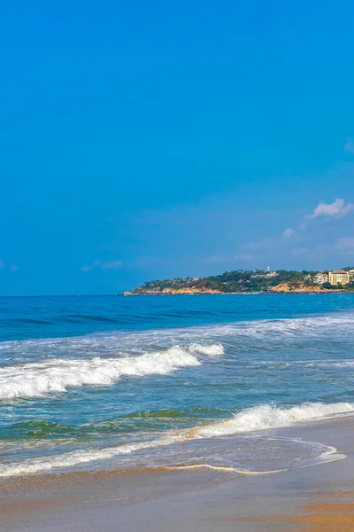 stock image Extremely huge big surfer waves on the beach in Zicatela Puerto Escondido Oaxaca Mexico.