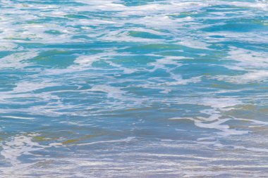 Zicatela Puerto Escondido Oaxaca 'da büyük sörfçü dalgaları..