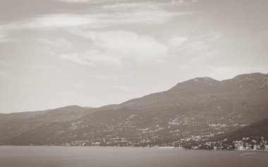 Uka Nature Park mountain panorama beautiful view in mediterranean Croatia