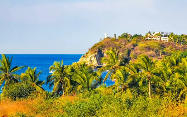 Beautiful Tropical Natural City Seascape Landscape Panorama View Pacific Ocean —  Fotos de Stock
