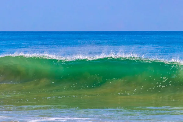 Extremely Huge Big Powerful Surfer Waves Beach Zicatela Puerto Escondido — Photo