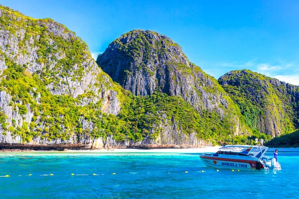 Νανγκ Κράμπι Ταϊλάνδη Οκτώβριος 2018 Όμορφη Διάσημη Παραλία Λιμνοθάλασσα Πανοραμική — Φωτογραφία Αρχείου