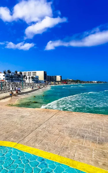 Playa Del Carmen Quintana Roo México Abril 2021 Paisaje Costero — Foto de Stock