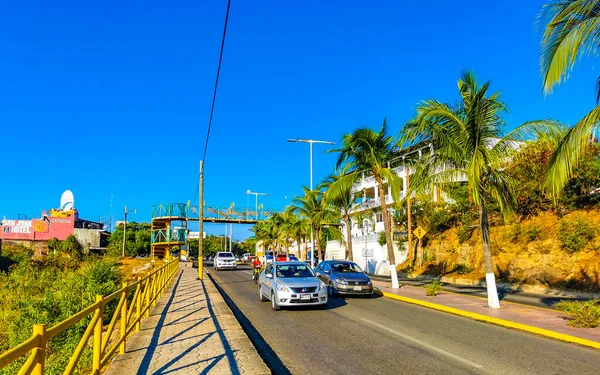 포르토 오악사카 멕시코 2023 전형적 아름다운 와도로 생활을 자동차들 멕시코 — 스톡 사진