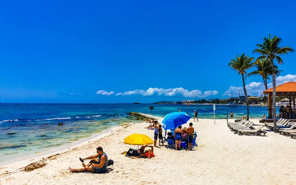 Playa Del Carmen Quintana Roo México Mayo 2023 Paisaje Costero —  Fotos de Stock