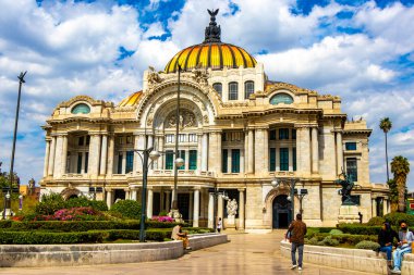 Mexico City Mexico 11. Şubat 2021 Güzel Sanatlar Sarayı Mexico City 'nin merkezinde bir mimari başyapıt..