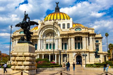 Mexico City Mexico 11. Şubat 2021 Güzel Sanatlar Sarayı Mexico City 'nin merkezinde bir mimari başyapıt..