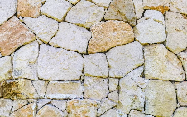 Beautiful wall stone and floor or ground texture pattern in Playa del Carmen Quintana Roo Mexico.