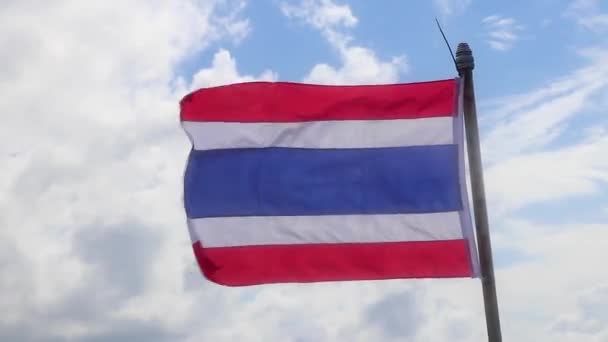 Thajsko Thajská Vlajka Lodi Turné Phang Nga Bay Krabi Thajsko — Stock video