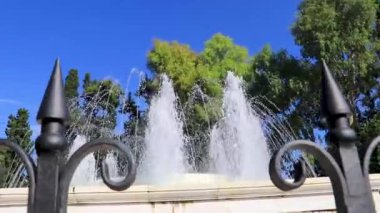 Atina Attica Yunanistan 'daki Çeşmeli Zappeion Tarihi Binaları Kongresi.