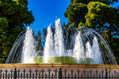 Atina Attica Yunanistan 'daki Çeşmeli Zappeion Tarihi Binaları Kongresi.