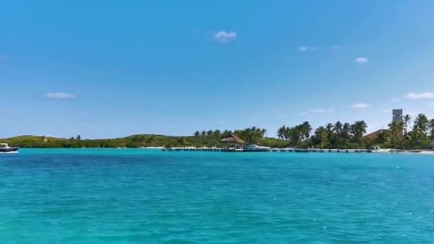 Cancun Quintana Roo Mexico Gennaio 2022 Incredibile Vista Panoramica Paesaggio — Video Stock